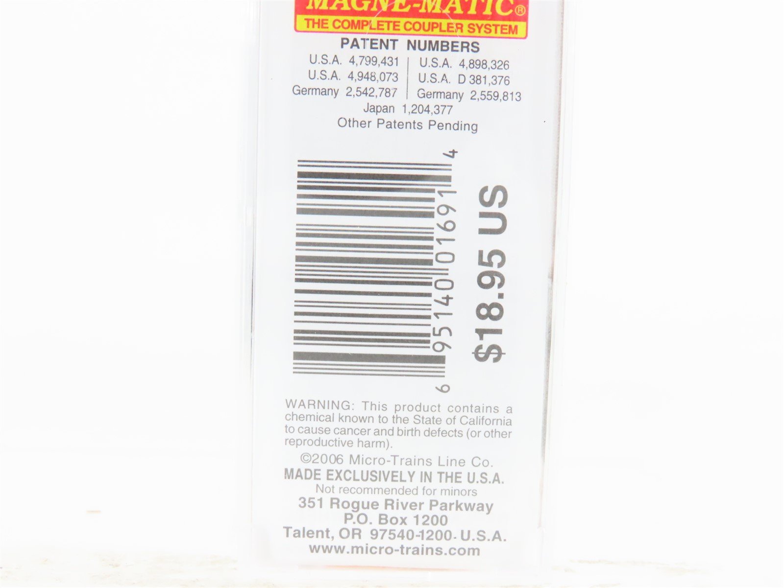 N Micro-Trains MTL 03800401 USS Missouri Navy Series #1 50' Boxcar #BB-63