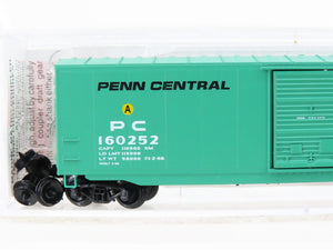 N Scale Micro-Trains MTL 07700110 PC Penn Central 50' Standard Boxcar #160252