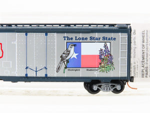 N Scale Micro-Trains MTL 21374 TX Texas Sate 40' Standard Boxcar #1845