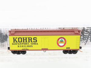 N Scale Micro-Trains MTL 49110 40' KOHX Kohrs Meat Packing 40' Reefer #2605