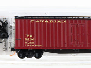 N Scale Micro-Trains MTL 04900530 CP Canadian Pacific 40' Wood Reefer #5609
