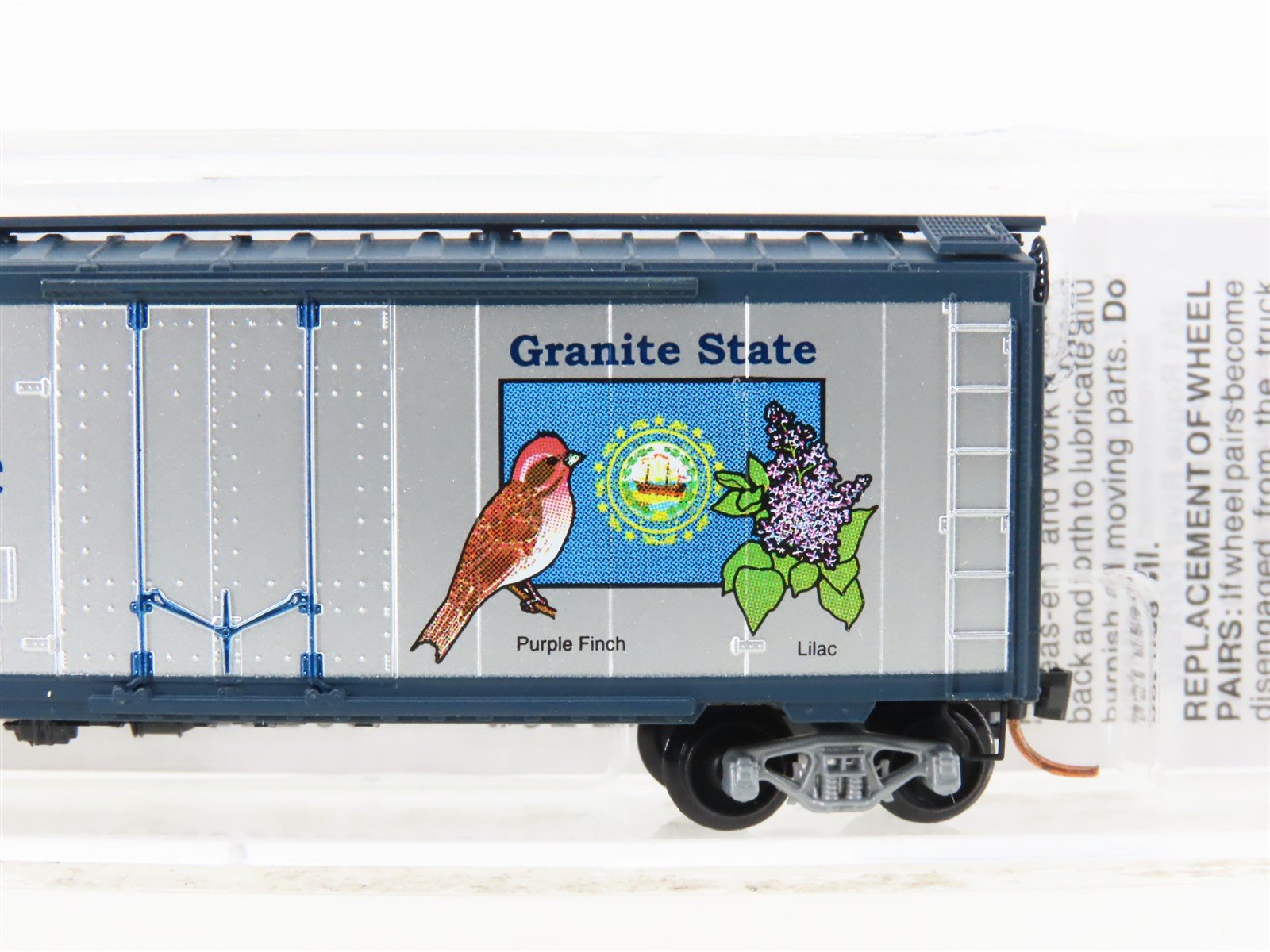 N Scale Micro-Trains MTL 02100404 NH New Hampshire 40' Standard Boxcar #1788