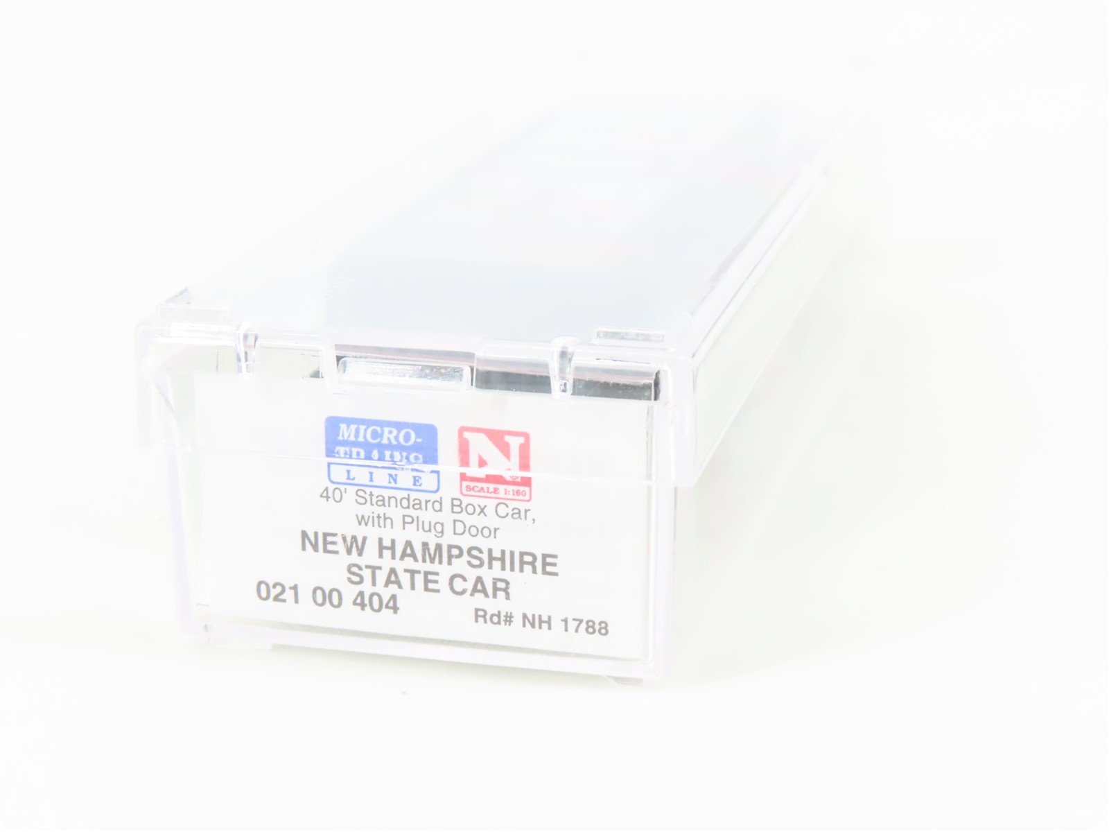 N Scale Micro-Trains MTL 02100404 NH New Hampshire 40' Standard Boxcar #1788