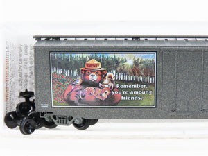 N Scale Micro-Trains MTL 03200404 SBX Smokey Bear 50' Standard Boxcar #1980A
