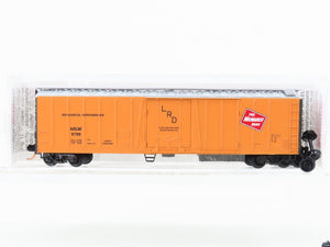 N Scale Micro-Trains MTL 70040 MILW Milwaukee Road 51' Rib Side Reefer #9798
