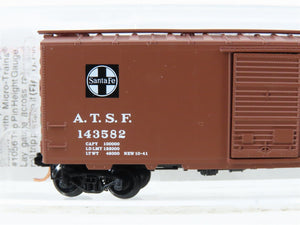 N Scale Micro-Trains MTL 20060 ATSF Santa Fe Grand Canyon 40' Boxcar #143582