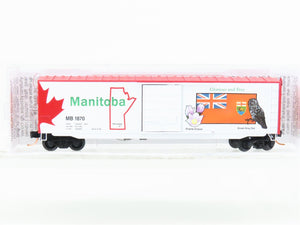 N Scale Micro-Trains MTL 07700160 MB Manitoba 50' Standard Boxcar #1870
