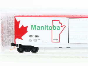 N Scale Micro-Trains MTL 07700160 MB Manitoba 50' Standard Boxcar #1870