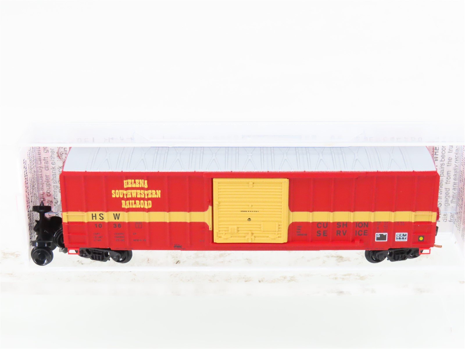 N Scale Micro-Trains MTL 25640 HSW Helena Southwestern 50' Standard Boxcar #1036