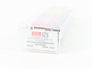 N Scale Micro-Trains MTL 25640 HSW Helena Southwestern 50' Standard Boxcar #1036