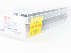 N Scale Micro-Trains MTL 20760 SP Southern Pacific 40' Standard Boxcar #163324