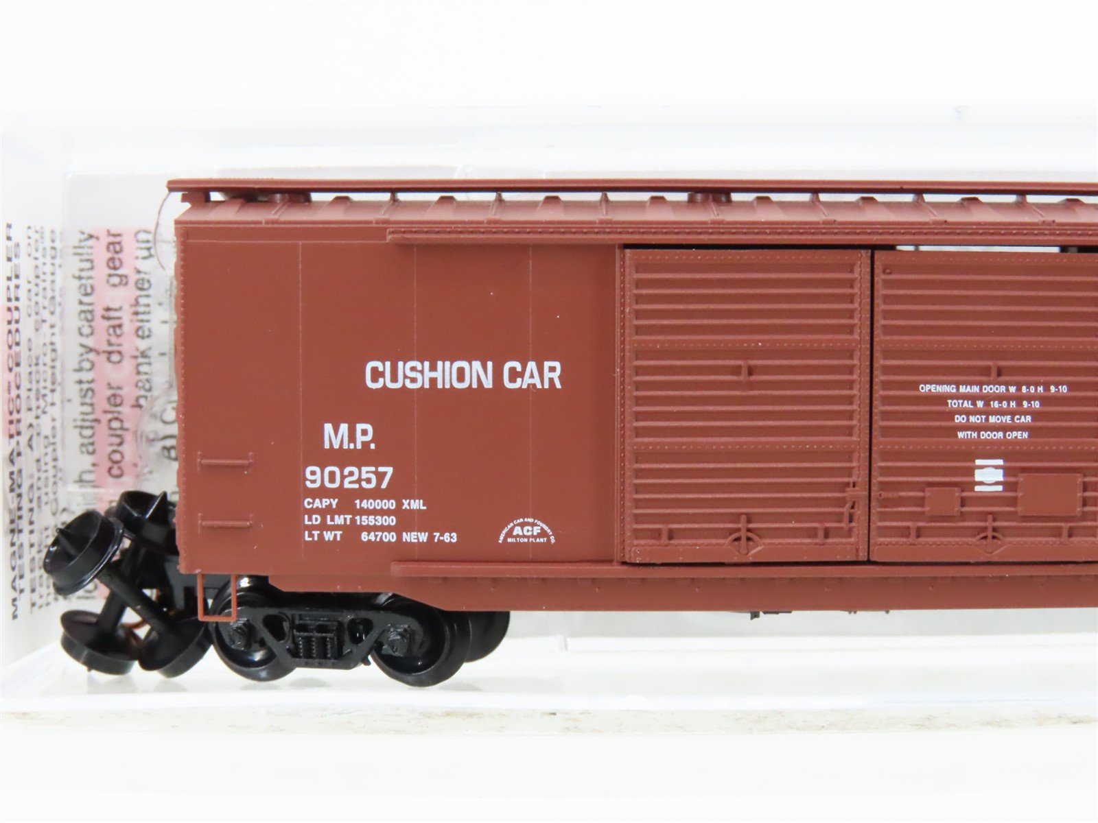 N Scale Micro-Trains MTL 03400190 MP Missouri Pacific 50' Standard Boxcar #90257
