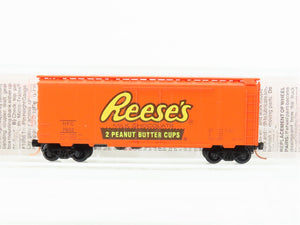 N Scale Micro-Trains MTL 21300 HFC Hershey's Reese's 40' Standard Boxcar #7602