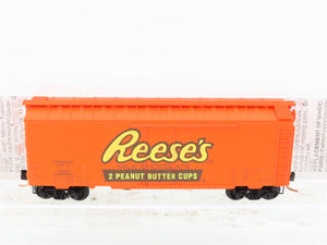 N Scale Micro-Trains MTL 21300 HFC Hershey's Reese's 40' Standard Boxcar #7602