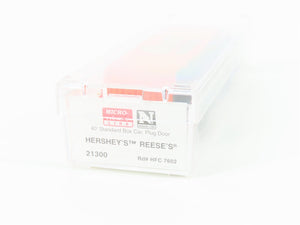 N Scale Micro-Trains MTL 21300 HFC Hershey's Reese's 40' Standard Boxcar #7602