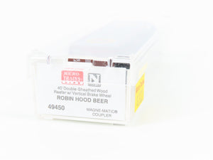 N Scale Micro-Trains 49450 FBX Robin Hood Beer 40' Wood Reefer #5300