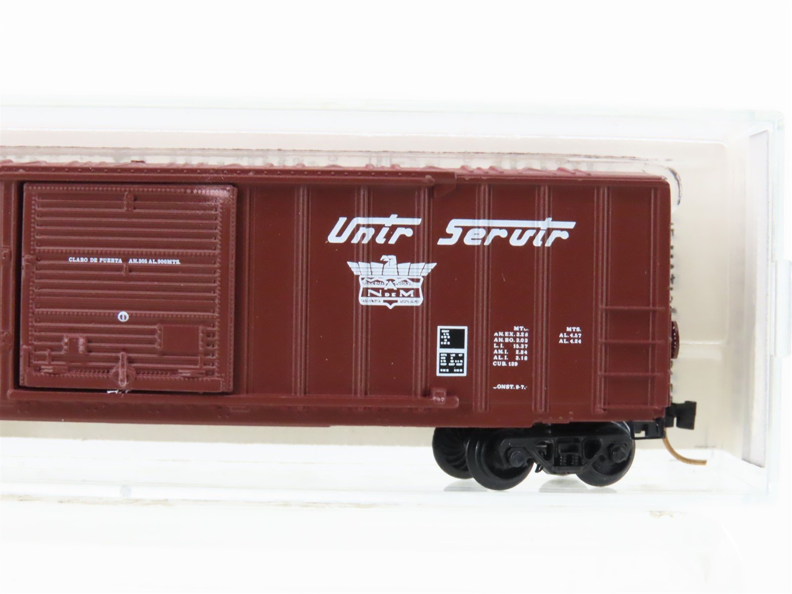 N Scale Micro-Trains/Kadee 25320 NdeM Railway 50' Rib Side Boxcar #102495