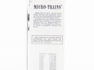 N Scale Micro-Trains/Kadee 25320 NdeM Railway 50' Rib Side Boxcar #102495
