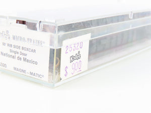 N Scale Micro-Trains/Kadee 25320 NdeM Railway 50' Rib Side Boxcar #102495