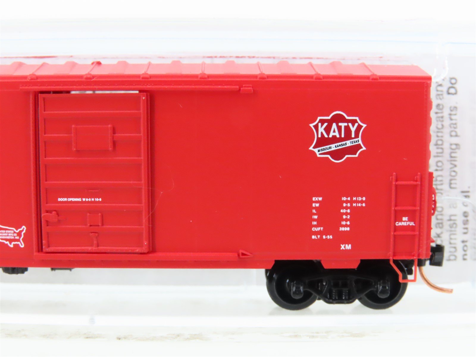 N Micro-Trains MTL 24320 MKT Missouri-Kansas-Texas Katy 40' Boxcar #6696