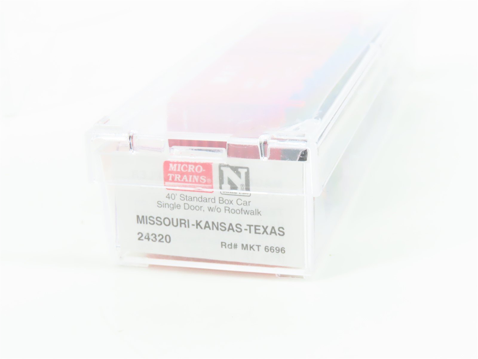 N Micro-Trains MTL 24320 MKT Missouri-Kansas-Texas Katy 40' Boxcar #6696
