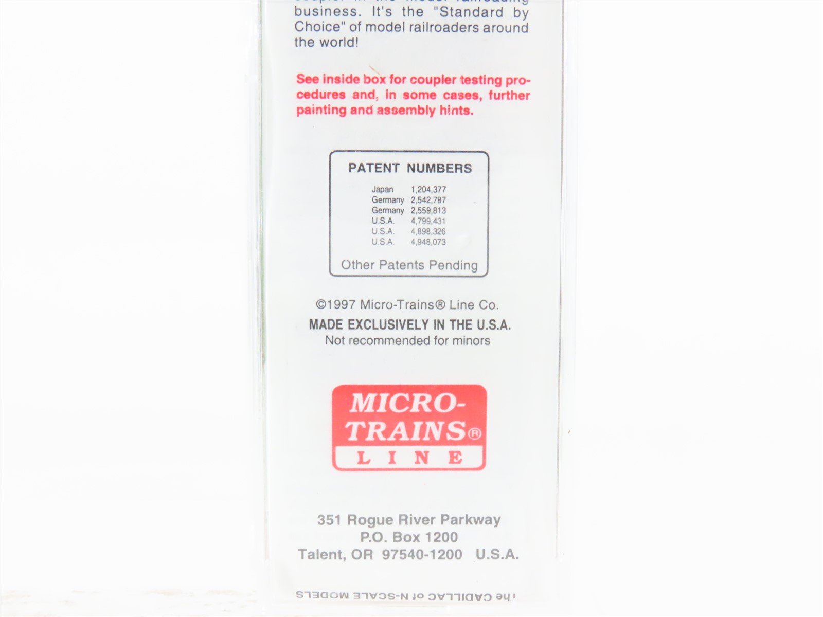 N Scale Micro-Trains MTL 38220 CP Canadian Pacific 50' Standard Boxcar #81158