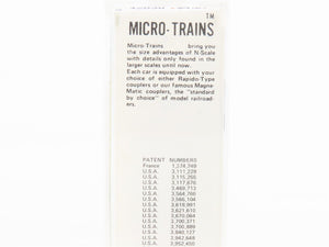 N Scale Kadee Micro-Trains MTL 42030 MWR Ball Glass Jar 40' Wood Boxcar #1042