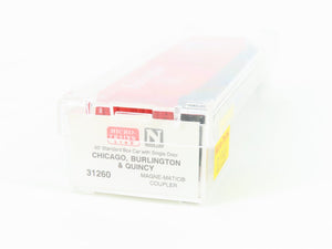 N Scale Micro-Trains MTL 31260 CBQ Burlington 50' Standard Boxcar #924