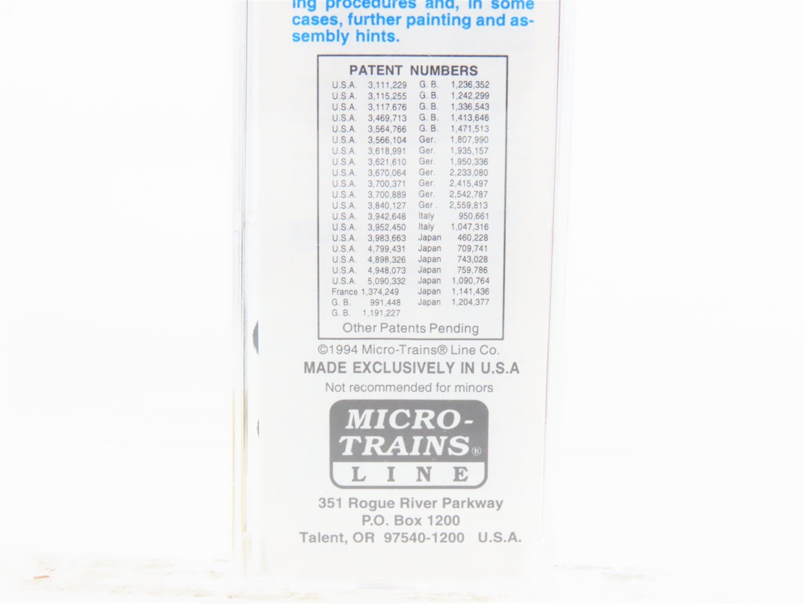 N Micro-Trains MTL 27210 WC Wisconsin Central Model Railroader 50' Boxcar #26173