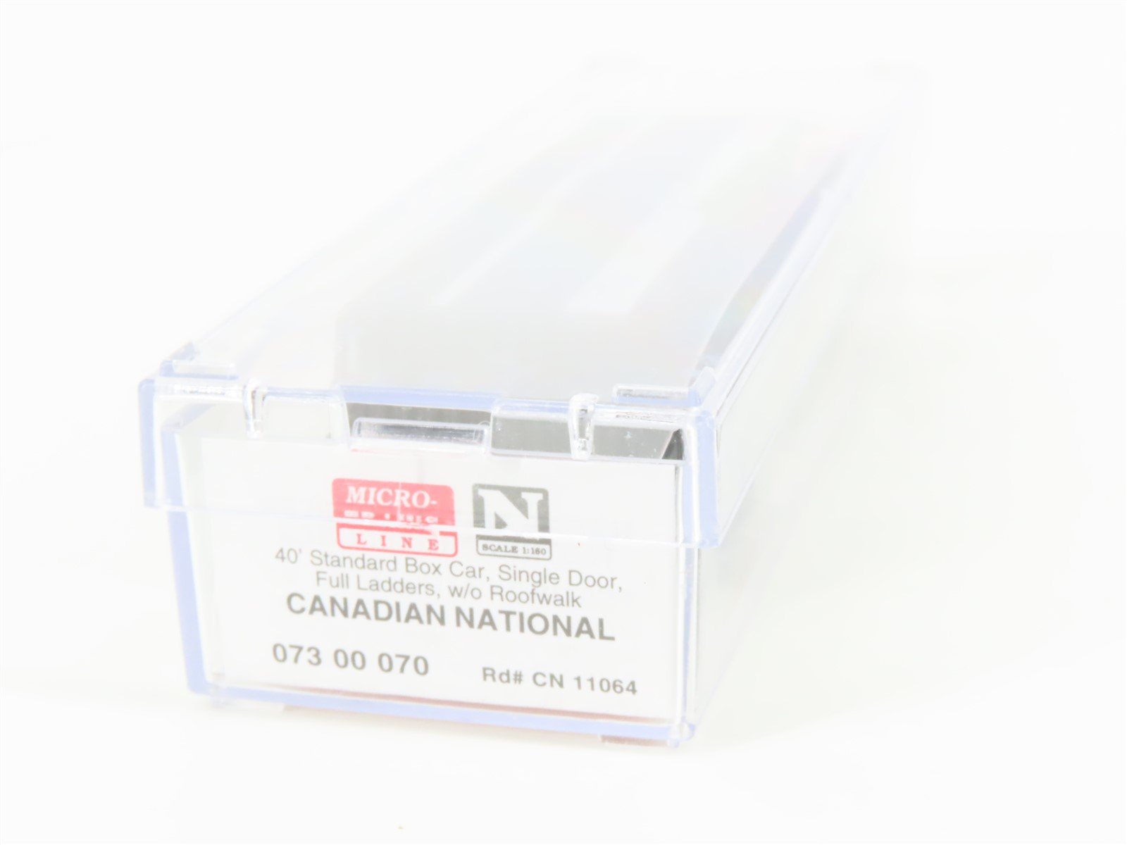 N Micro-Trains MTL 07300070 CN Canadian National 40' Standard Boxcar #11064
