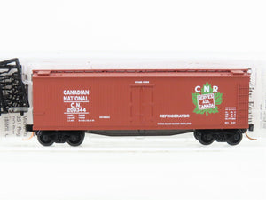 N Scale Micro-Trains MTL 47200 CN Canadian National 40' Wood Reefer #209344
