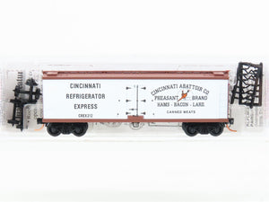 N Micro-Trains MTL 04900090 CREX Cincinnati Reefer Express 40' Wood Reefer #212