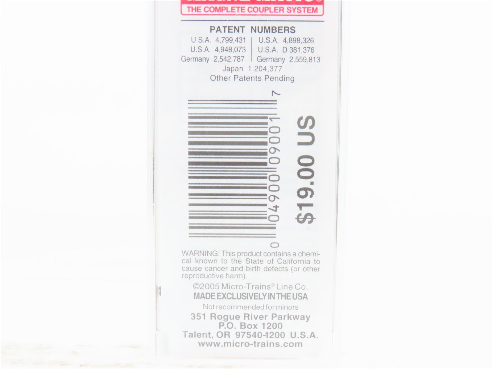 N Micro-Trains MTL 04900090 CREX Cincinnati Reefer Express 40' Wood Reefer #212