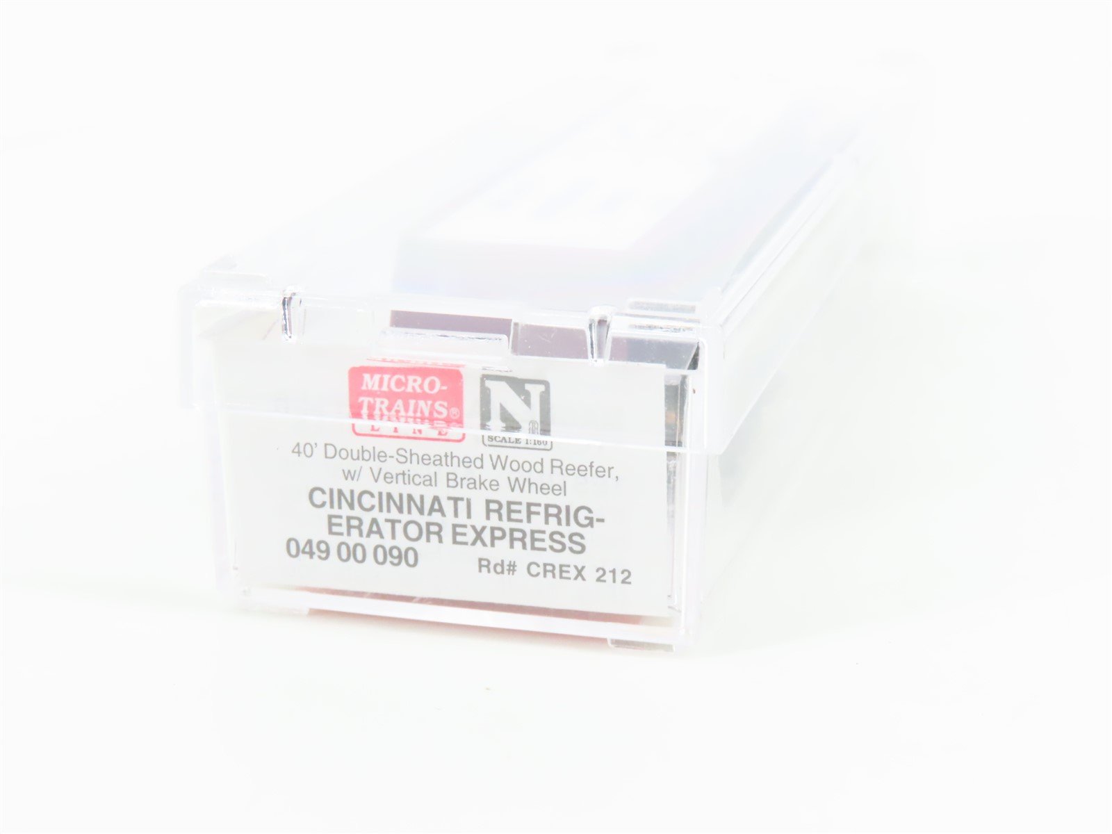 N Micro-Trains MTL 04900090 CREX Cincinnati Reefer Express 40' Wood Reefer #212