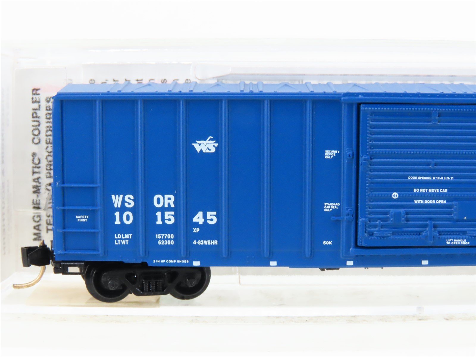 N Scale Micro-Trains MTL 25570 WSOR Wisconsin & Southern 50' Boxcar #101545
