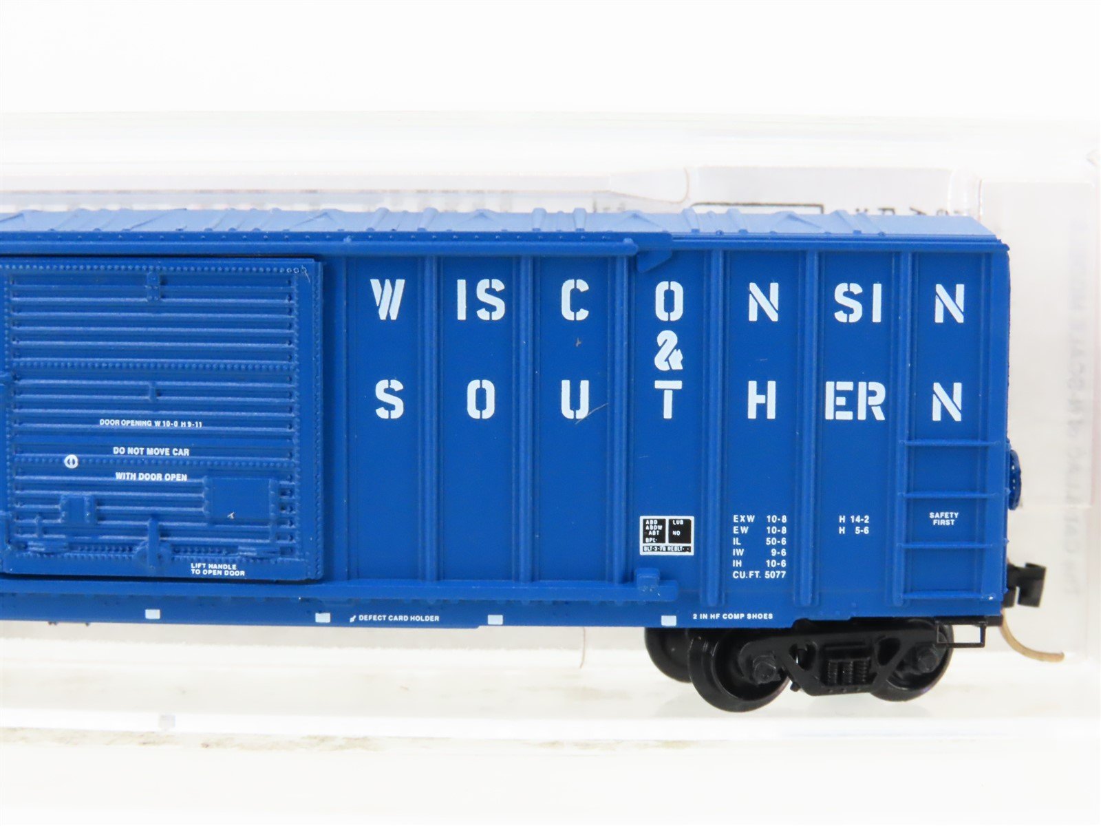 N Scale Micro-Trains MTL 25570 WSOR Wisconsin & Southern 50' Boxcar #101545