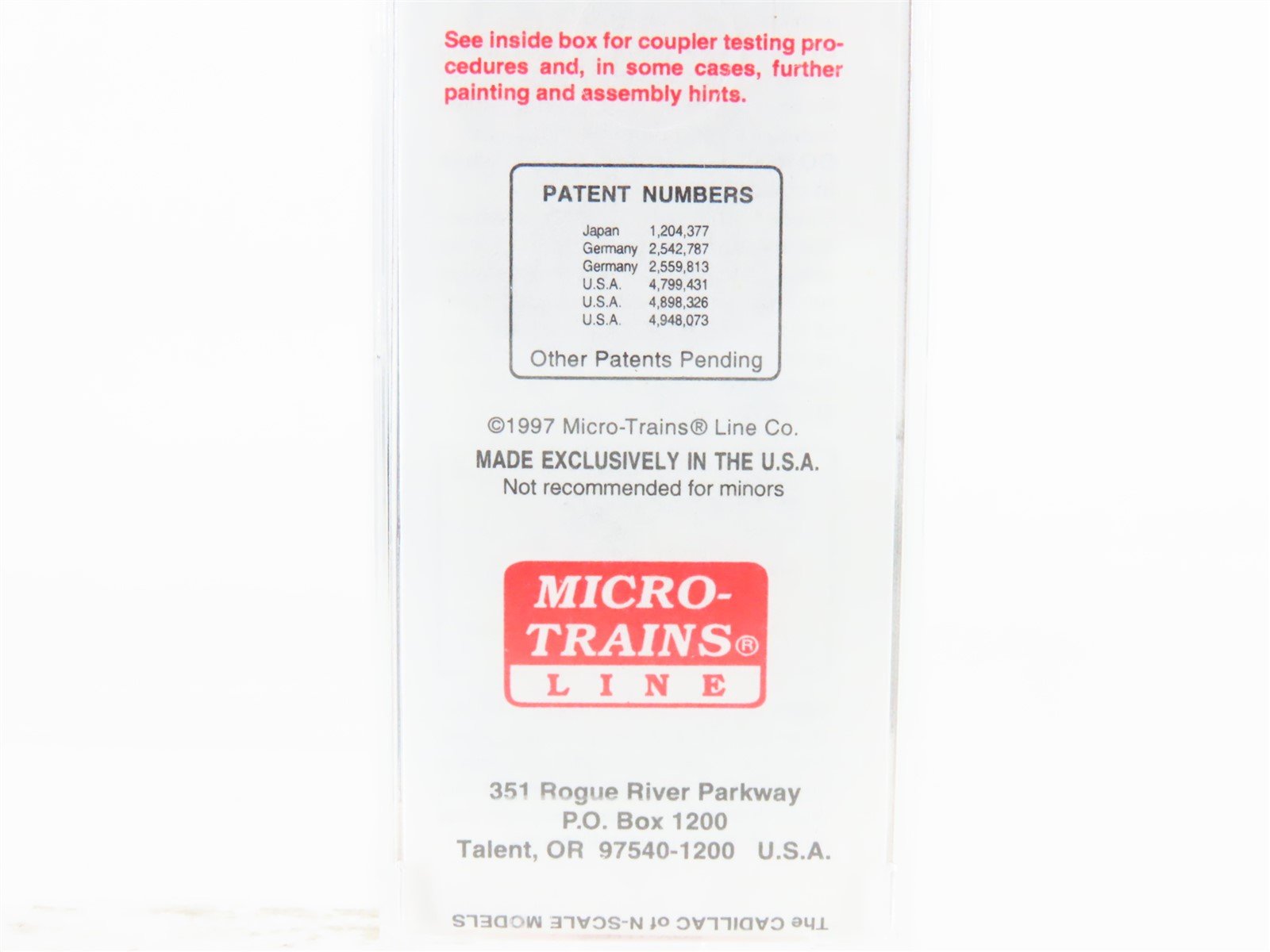 N Scale Micro-Trains MTL 25570 WSOR Wisconsin & Southern 50' Boxcar #101545