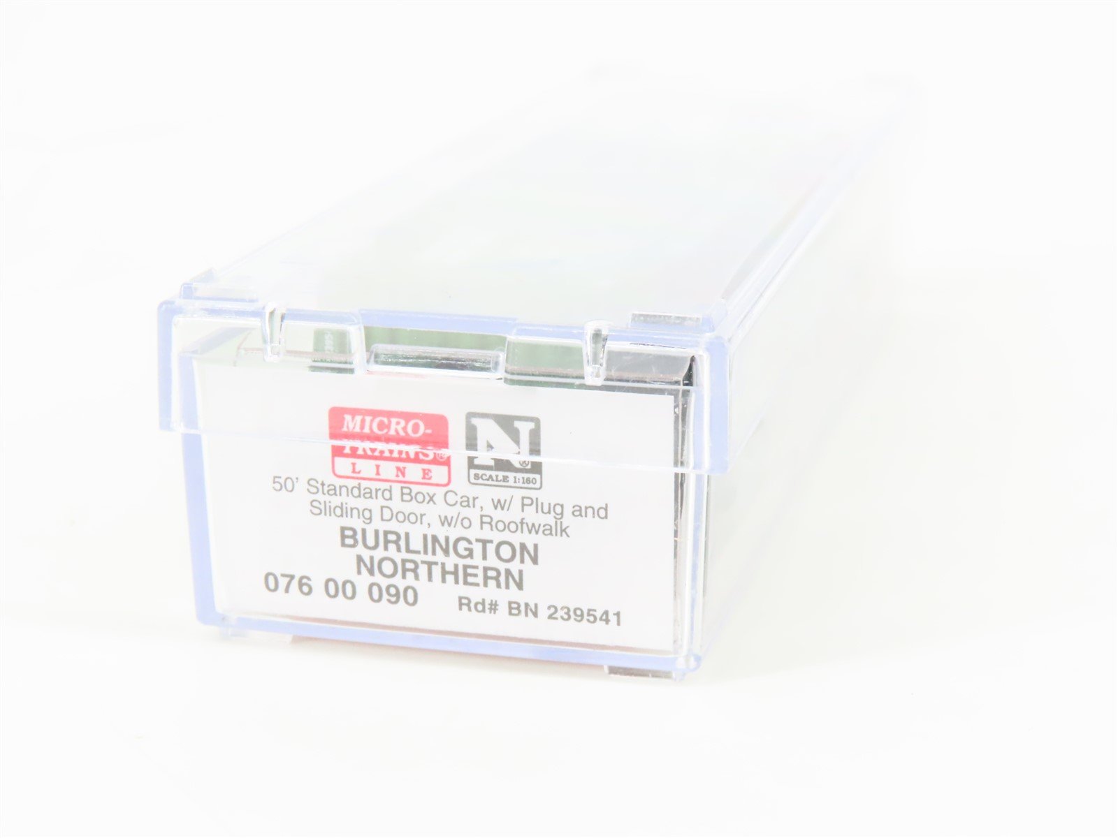 N Micro-Trains MTL 07600090 BN Burlington Northern 50' Standard Boxcar #239541