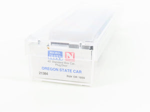 N Scale Micro-Trains MTL 21384 OR Oregon State 40' Standard Boxcar #1859
