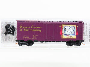 N Scale Micro-Trains MTL 02100507 TDOC Seven Swans a' Swimming 40' Boxcar #07