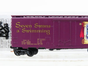 N Scale Micro-Trains MTL 02100507 TDOC Seven Swans a' Swimming 40' Boxcar #07