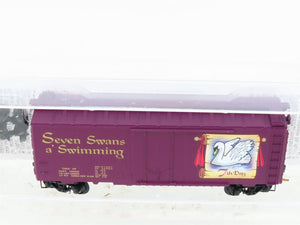 N Scale Micro-Trains MTL 02100507 TDOC Seven Swans a' Swimming 40' Boxcar #07