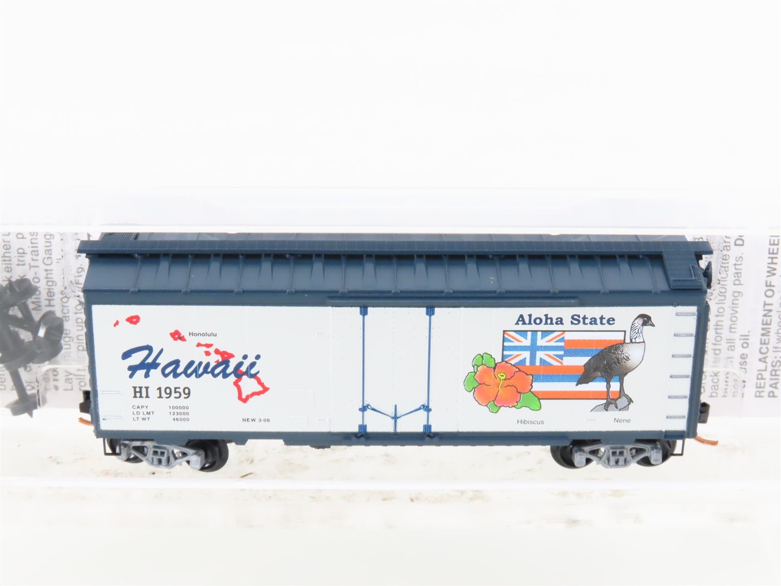 N Scale Micro-Trains MTL 02100399 HI Hawaii State 40' Standard Boxcar #1959