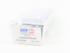 N Scale Micro-Trains MTL 02100399 HI Hawaii State 40' Standard Boxcar #1959