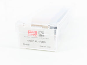 N Scale Micro-Trains MTL 59570 GH Good Humor 40' Steel Ice Reefer #6002