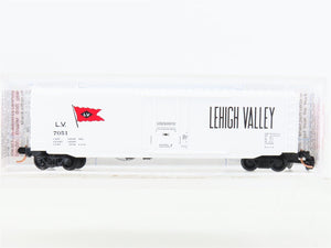 N Scale Micro-Trains MTL 38210 LV Lehigh Valley 40' Standard Boxcar #7051
