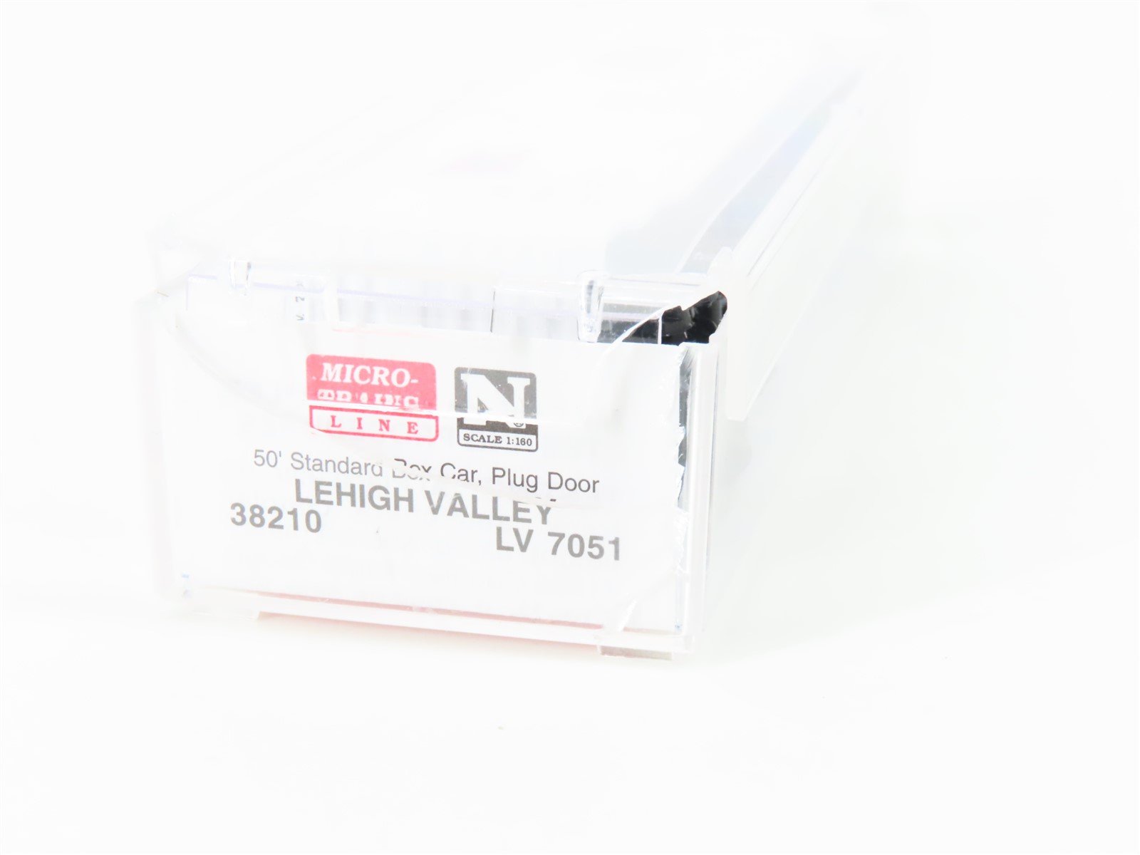 N Scale Micro-Trains MTL 38210 LV Lehigh Valley 40' Standard Boxcar #7051