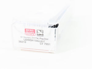 N Scale Micro-Trains MTL 38210 LV Lehigh Valley 40' Standard Boxcar #7051