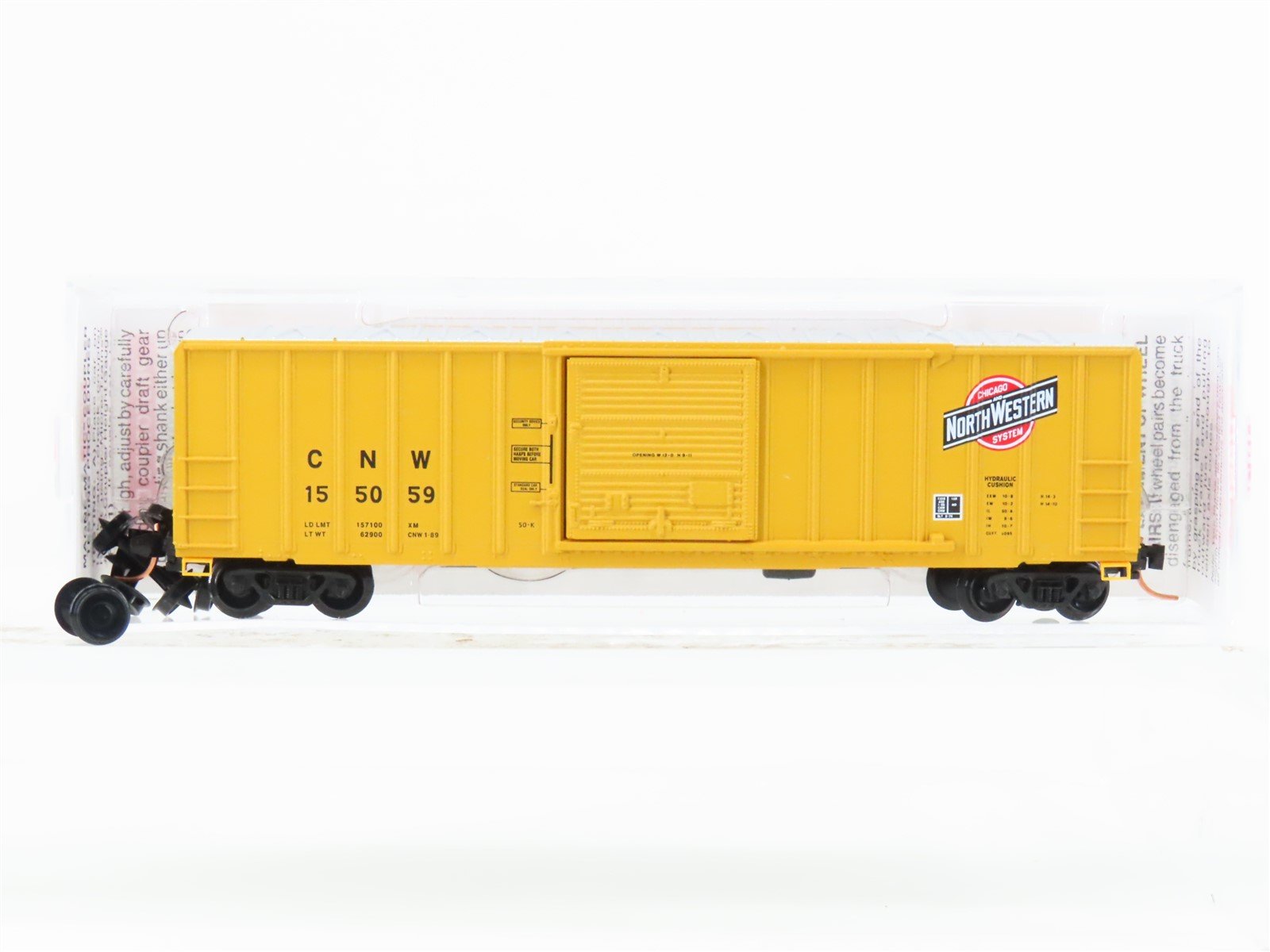 N Scale Micro-Trains MTL 25670 CNW Chicago & Northwestern 50' Boxcar #155059