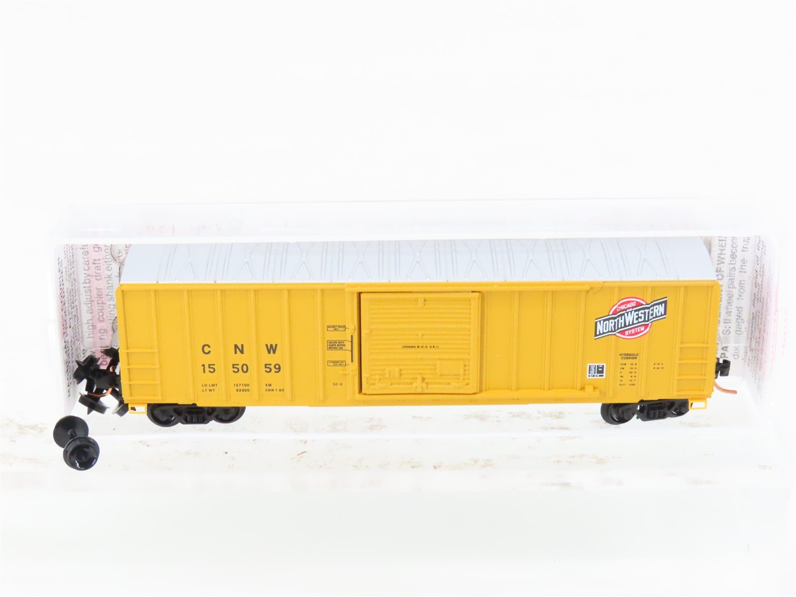 N Scale Micro-Trains MTL 25670 CNW Chicago & Northwestern 50' Boxcar #155059